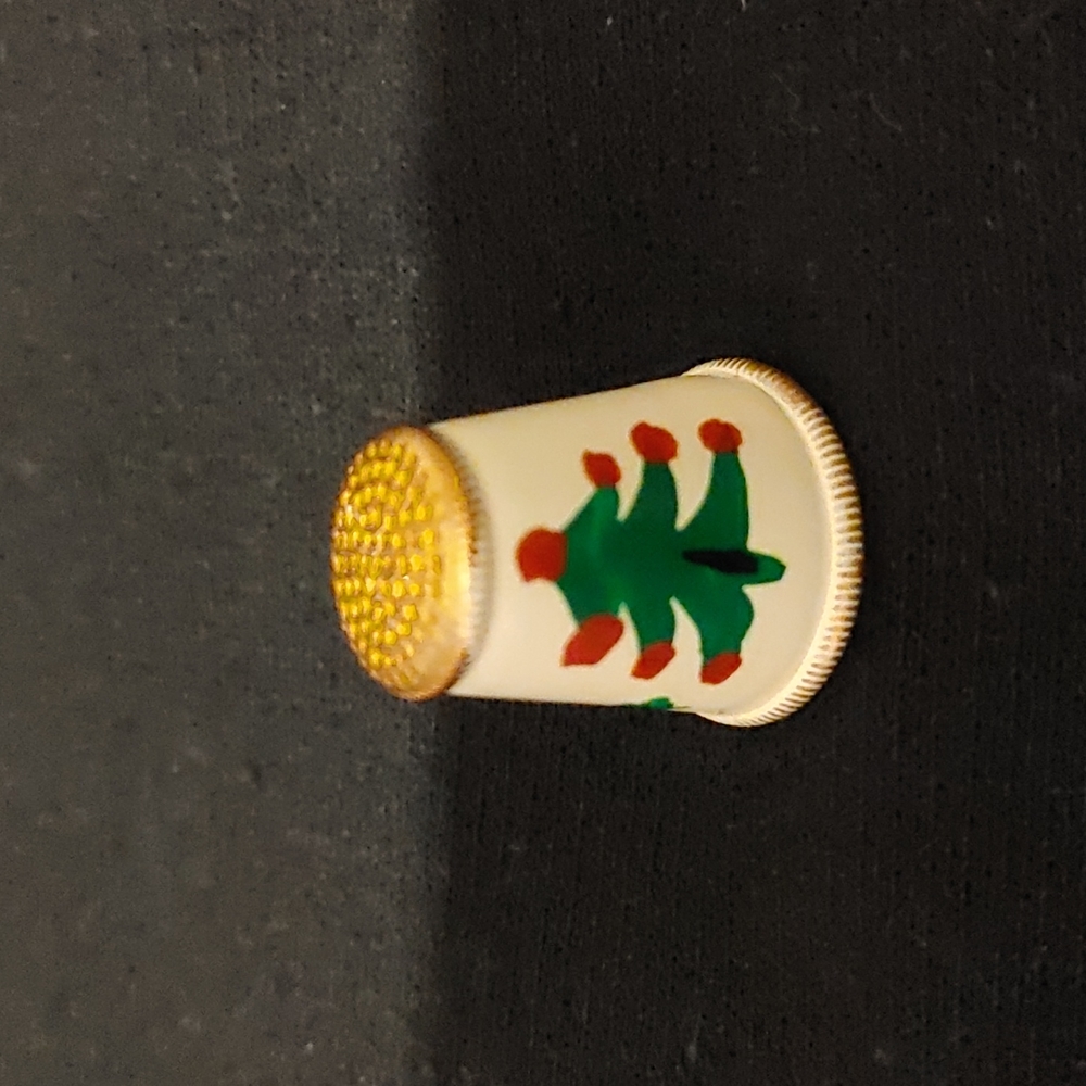Austrian Christmas tree Thimble